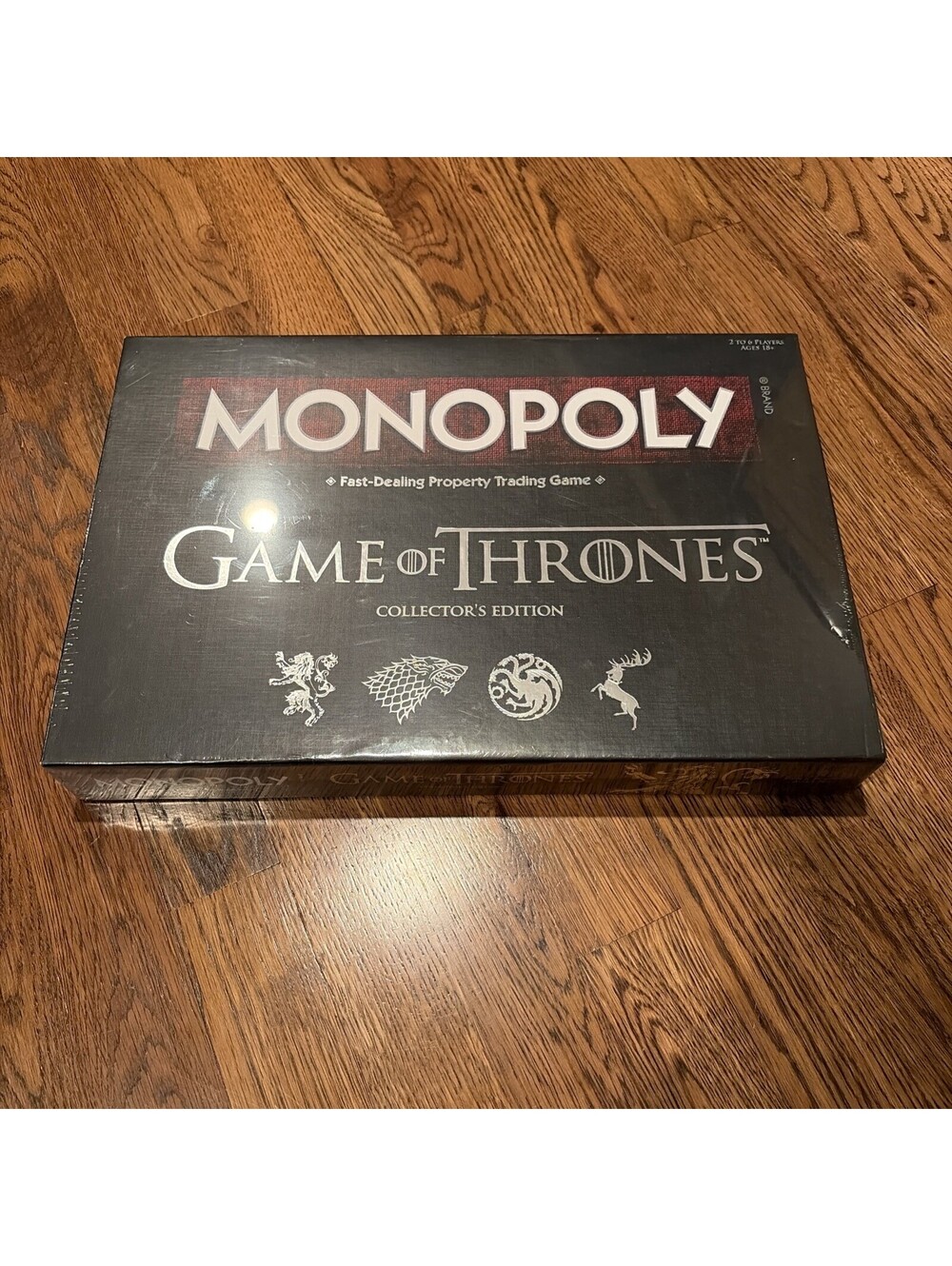 Monopoly Game of Thrones Collector's Edition Board Game GoT Hasbro NEW SEALED